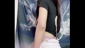 Asian girl dance tease 1