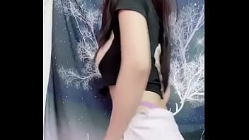 Asian girl dance tease 1