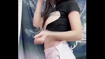Asian girl dance tease 1