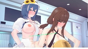 Girlsfrontlinexharem ep 4 koikatsu made by white lance shield rider