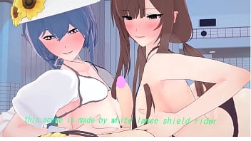 Girlsfrontlinexharem ep 4 koikatsu made by white lance shield rider