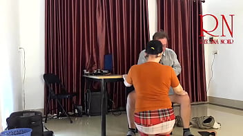 Monday in the office employee without panties tease lick pussy suck dick in the office naughty office c13