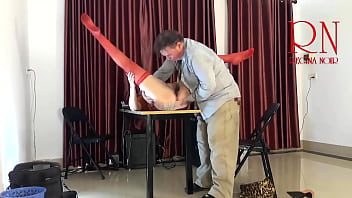 Monday in the office employee without panties tease lick pussy suck dick in the office naughty office c13