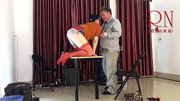 Monday in the office employee without panties tease lick pussy suck dick in the office naughty office c13