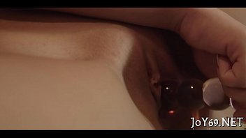 Red sexy teen drills twat deeply