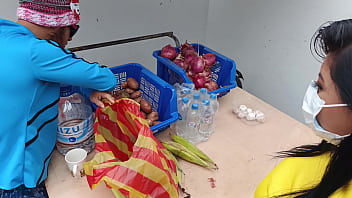 Homemade humble salesman fucks hot woman hard in his room