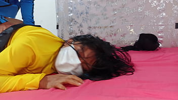 Homemade humble salesman fucks hot woman hard in his room