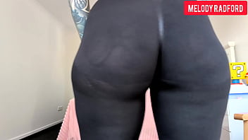 Big Tits Milf Sheer Leggings Melody Radford Porn thumbnail