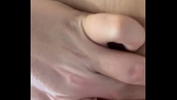 Short pussy playing and almost caught