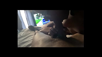 Big booty girl wears a bonnet while she getting backshots pt 1