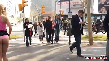 Good looking blonde gets fucked and receives an anal creampie