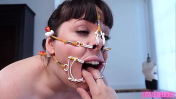 Sorority slut tied spanked and stretched