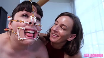 Sorority slut tied spanked and stretched