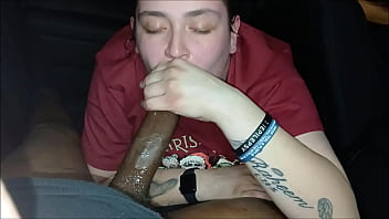 Getting my dick sucked in the back of the gmc