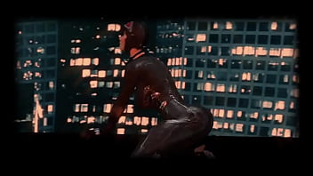 Catwoman performs a dance from a skyscraper #catwoman #dance