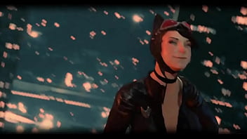 Catwoman performs a dance from a skyscraper #catwoman #dance