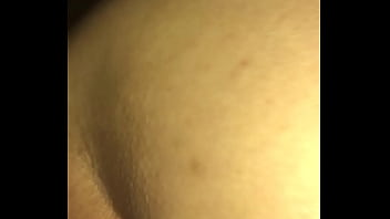 Playing with pussy from behind