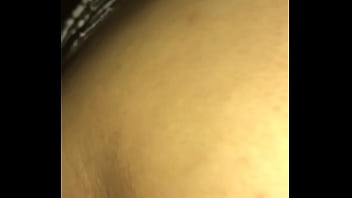 Playing with pussy from behind