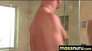 Naughty chick gives an amazing japanese massage 1