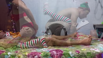 Dirty stepmother fucks her innocent stepson she entered her stepson's apartment and started to seduce him until she convinced him to fuck and ride his big cock