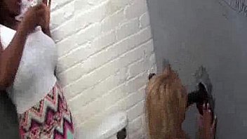 Blonde likes big black cock