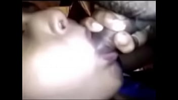 Amateur blowjob and facial