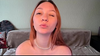 Massage of big boobs and armpits from a young student