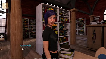 Claire show's how happy she is by using her mouth