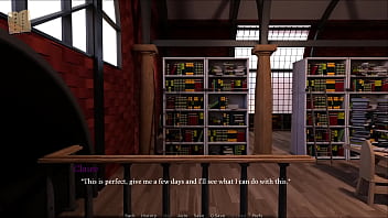 Claire show's how happy she is by using her mouth