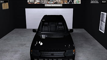 Claire show's how happy she is by using her mouth