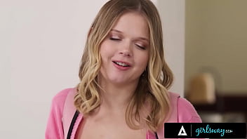 Naughty babes are caught by milf