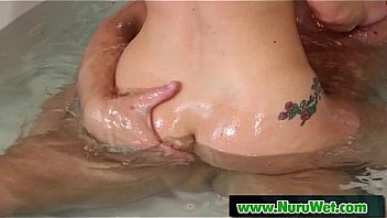 Sexy massage with nuru gel and hot happy ending 08