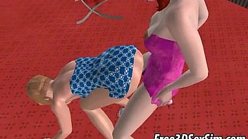 Two Sexy 3d Cartoon Shemale Hotties Getting It On thumbnail