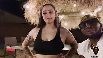 Sexy bartender got horny af rome major fucks indigo by the cabana Sexy bartender got horny af rome major fucks indigo by the cabana