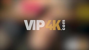 Vip4k little pussy is leaking in the heat hot sex with dragon fruit