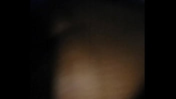 Ebony milf taking pipe