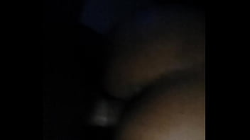 Ebony milf taking pipe