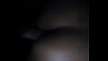 Ebony milf taking pipe