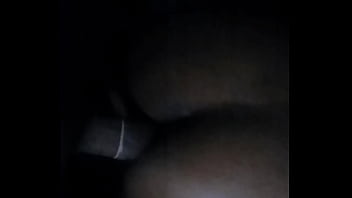 Ebony milf taking pipe