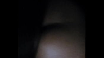 Ebony milf taking pipe