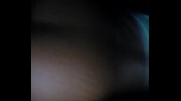 Ebony milf taking pipe