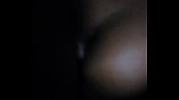 Ebony milf taking pipe