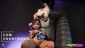 Fantasy babes titty fuck animation for prime3dx