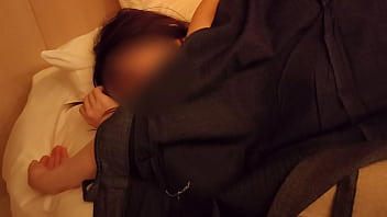 Sexy waking up japanese girl