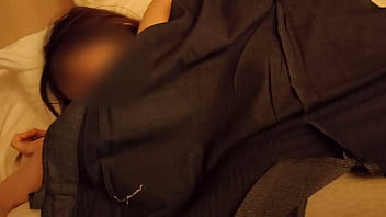 Sexy waking up japanese girl