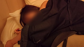 Sexy waking up japanese girl