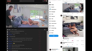 They're streaming on here and live from hotguyshousethis is happening right now