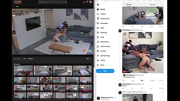 They're streaming on here and live from hotguyshousethis is happening right now