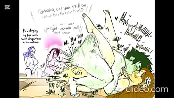 Deku tiene una orgia en las aguas termales con las wild wild pussycat