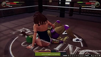 Helena vs jennifer nf3d female mma combat
